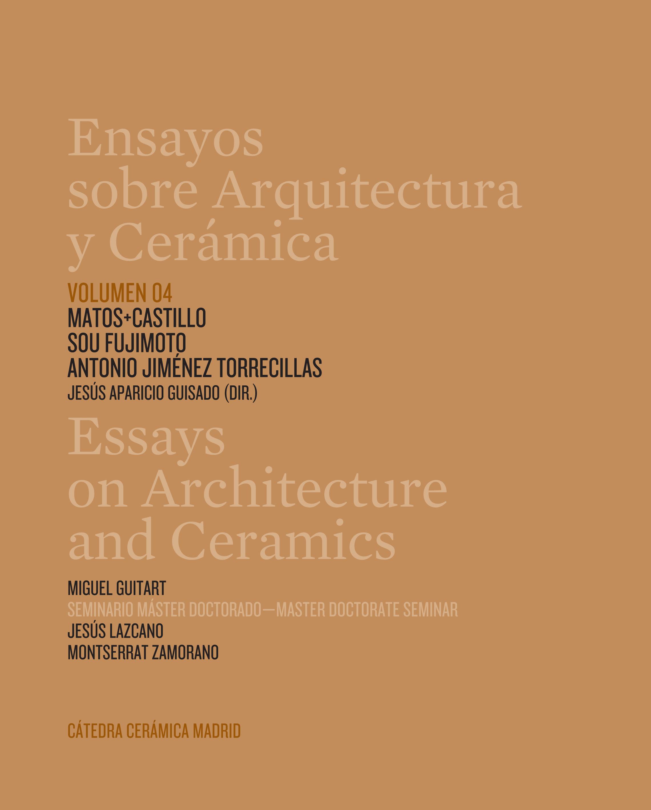 <strong>Ensayos sobre Arquitectura y Cerámica</strong> (vol IV)